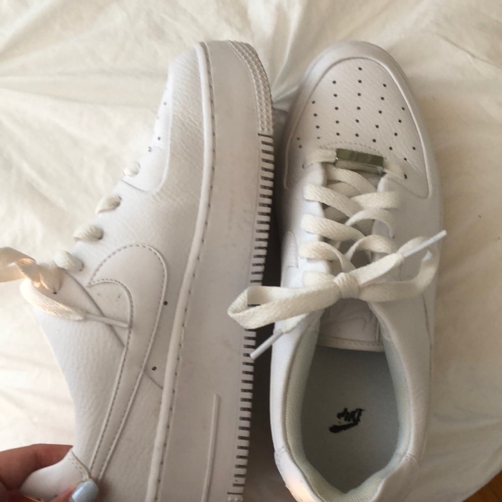Nike Air Force 1’s, platforms